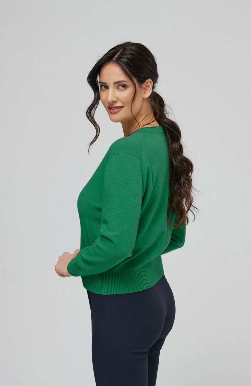 Sweter 131 zielony